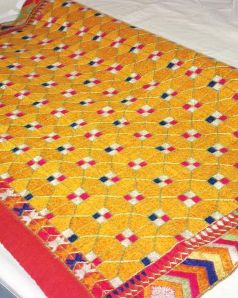Bedsheet in Hand Embroidery hand embroidery — PHPC/BEDSHEETS-02