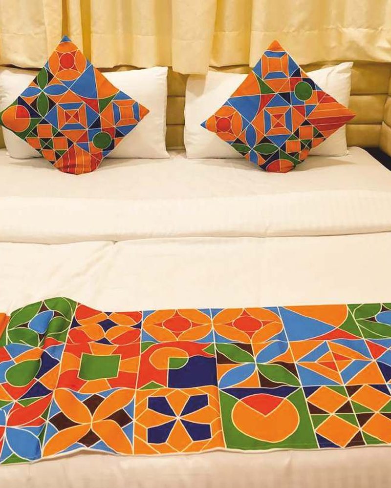 Bedsheet in Hand Embroidery hand embroidery — PHPC/BEDSHEETS-07