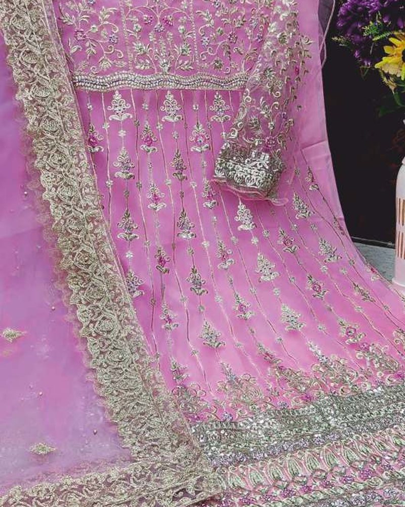 Cotton Suit in Gota Patti hand embroidery — PHPC/SUIT-10