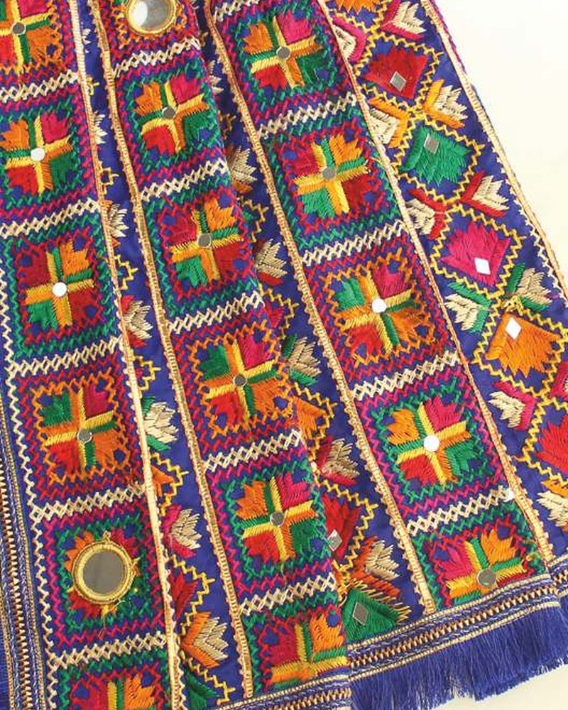 Table Cloth in Phulkari hand embroidery — PHPC/TABLE CLOTH-01