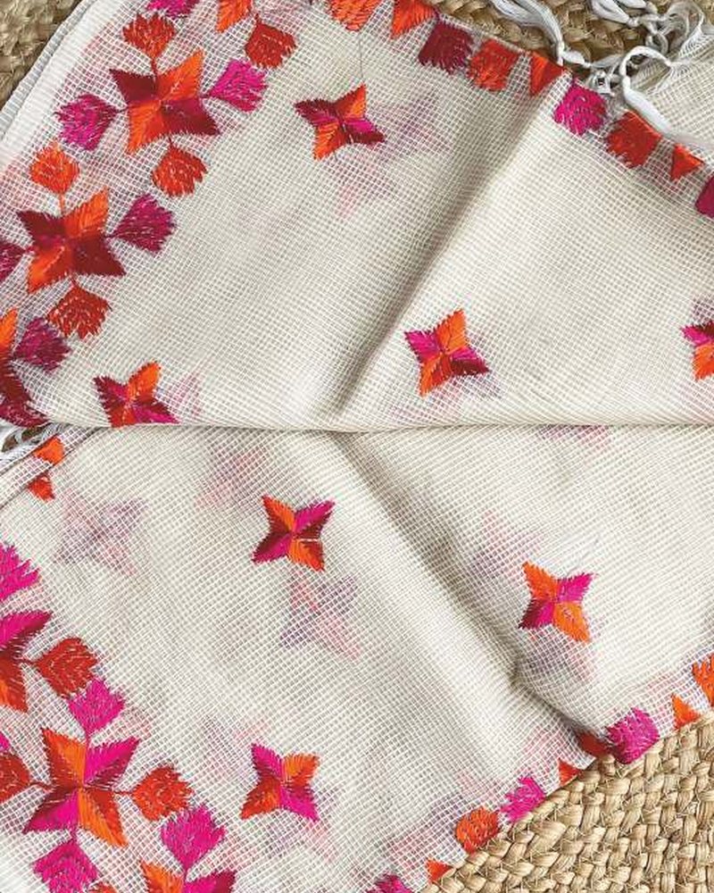 Table Cloth in Phulkari hand embroidery — PHPC/TABLE CLOTH-02